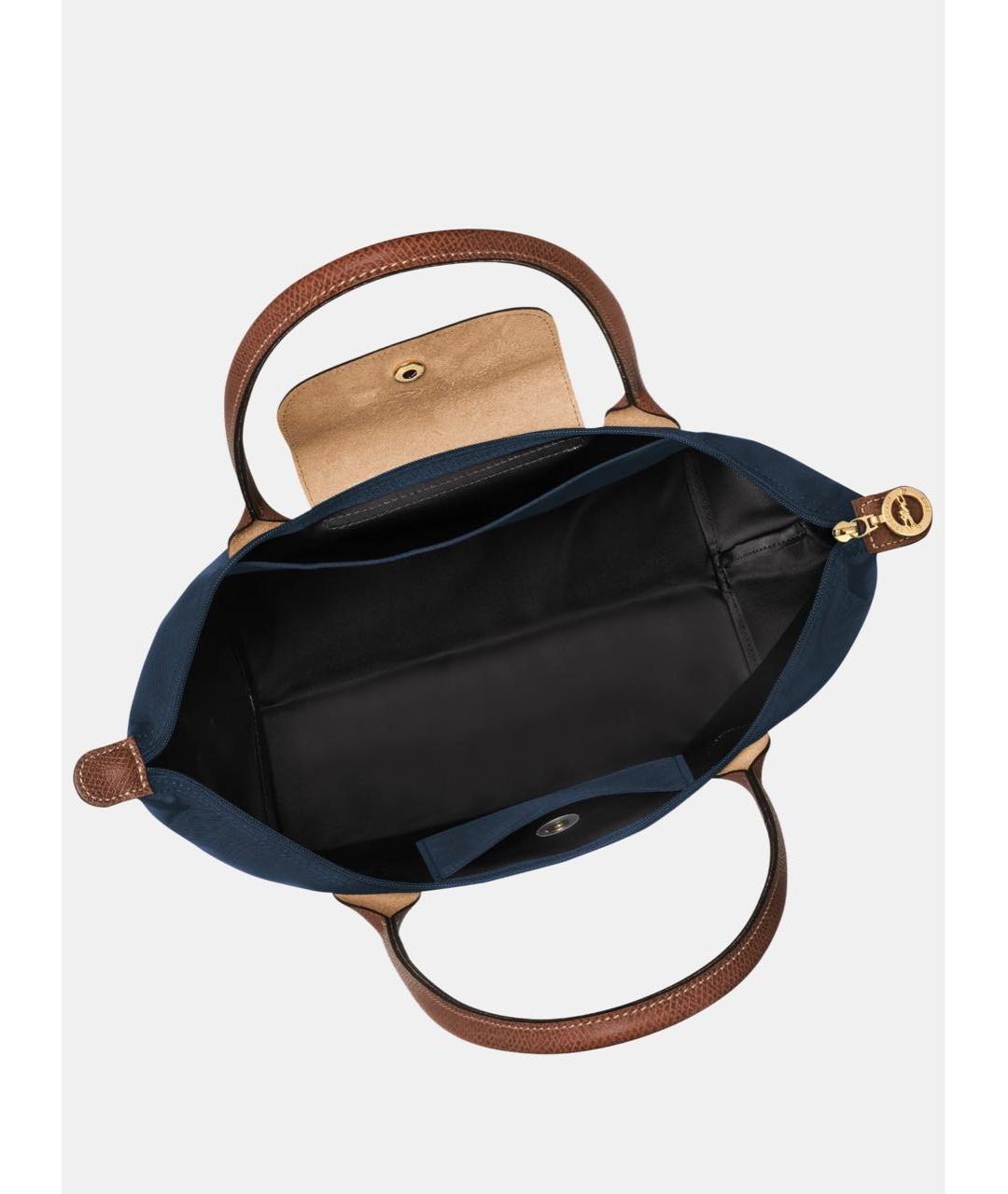 LONGCHAMP Темно-синяя нейлоновая сумка тоут, фото 3