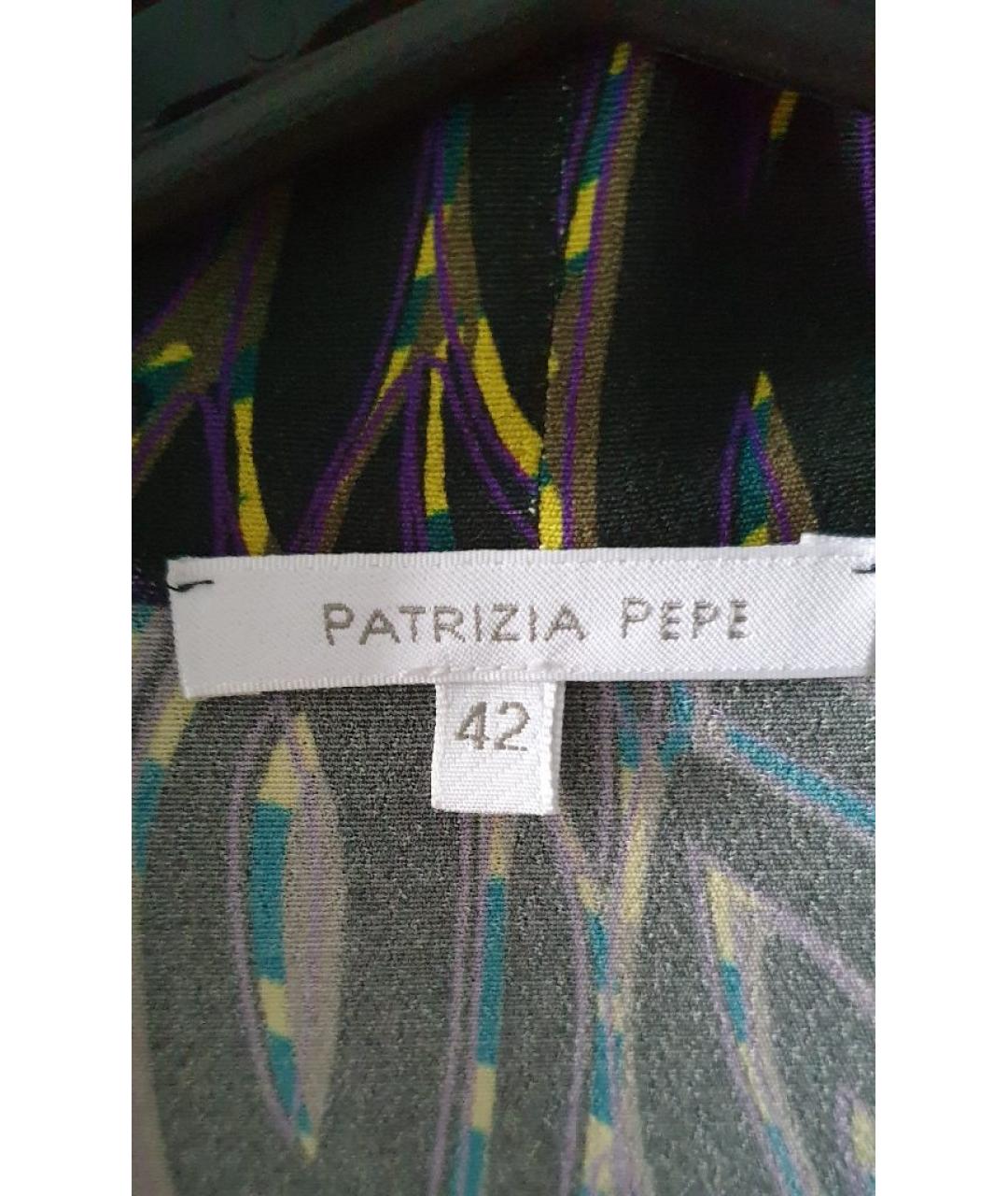 PATRIZIA PEPE Мульти вискозное повседневное платье, фото 3