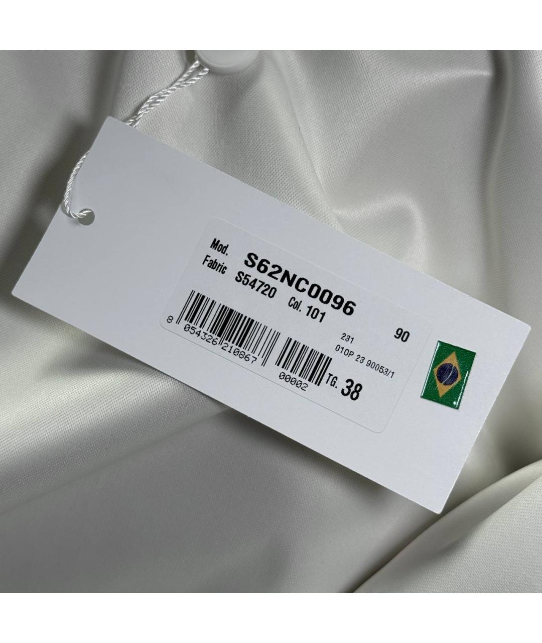MM6 MAISON MARGIELA Белая юбка мини, фото 9