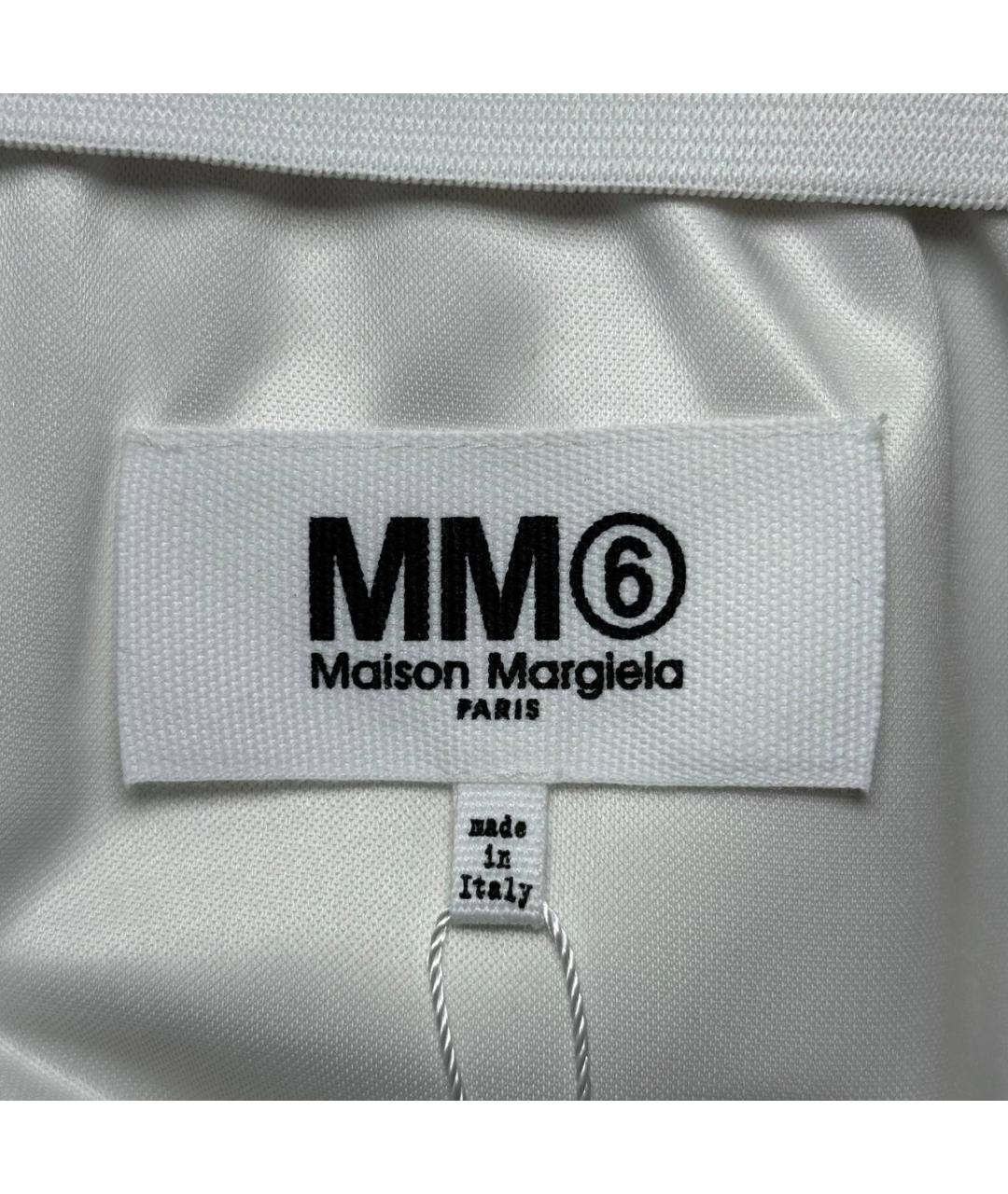MM6 MAISON MARGIELA Белая юбка мини, фото 8