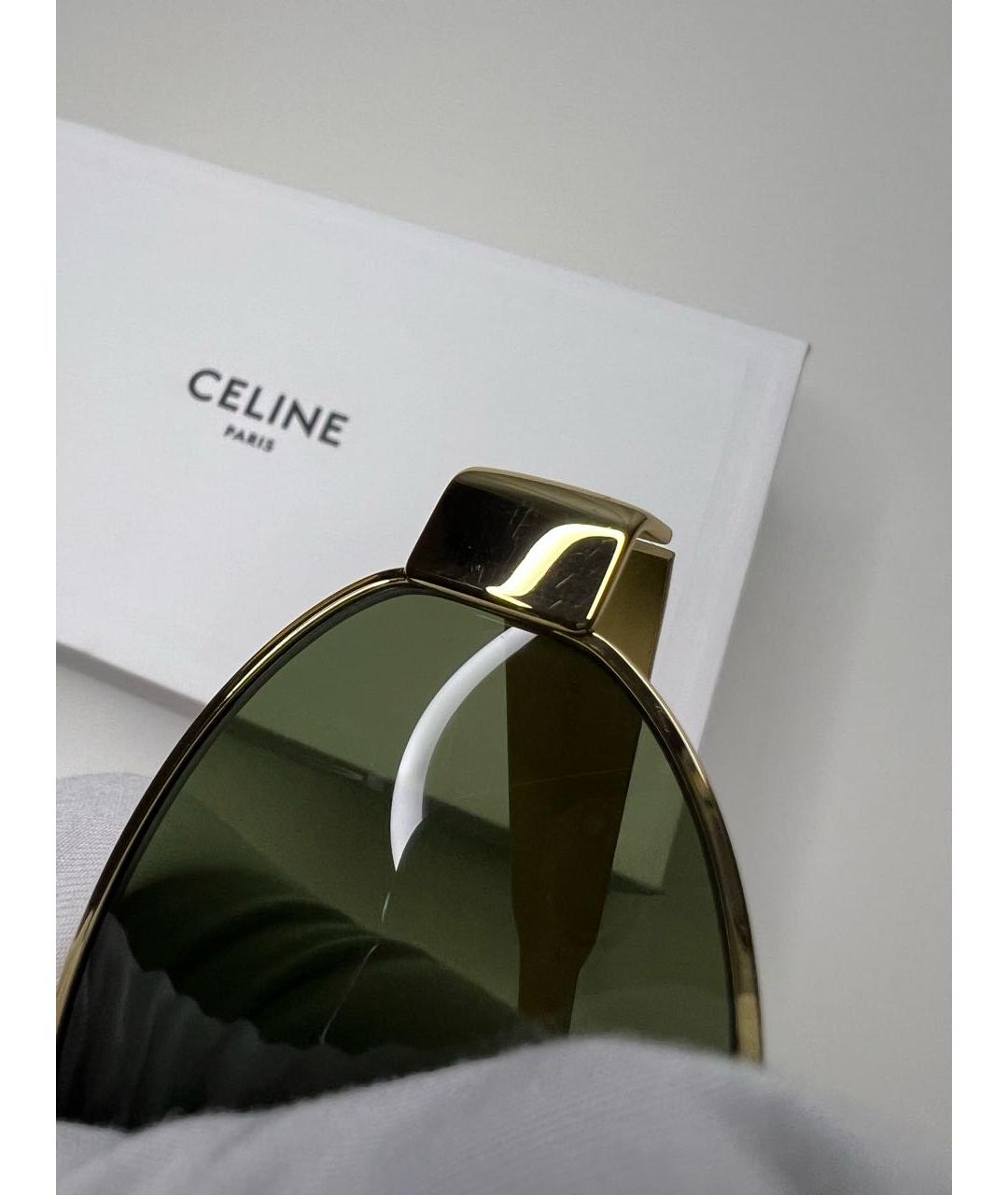 CELINE Металлические солнцезащитные очки, фото 7