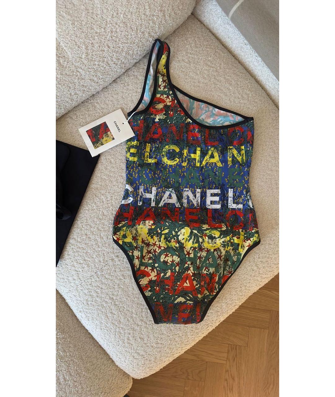 CHANEL Мульти полиамидовый купальник, фото 2