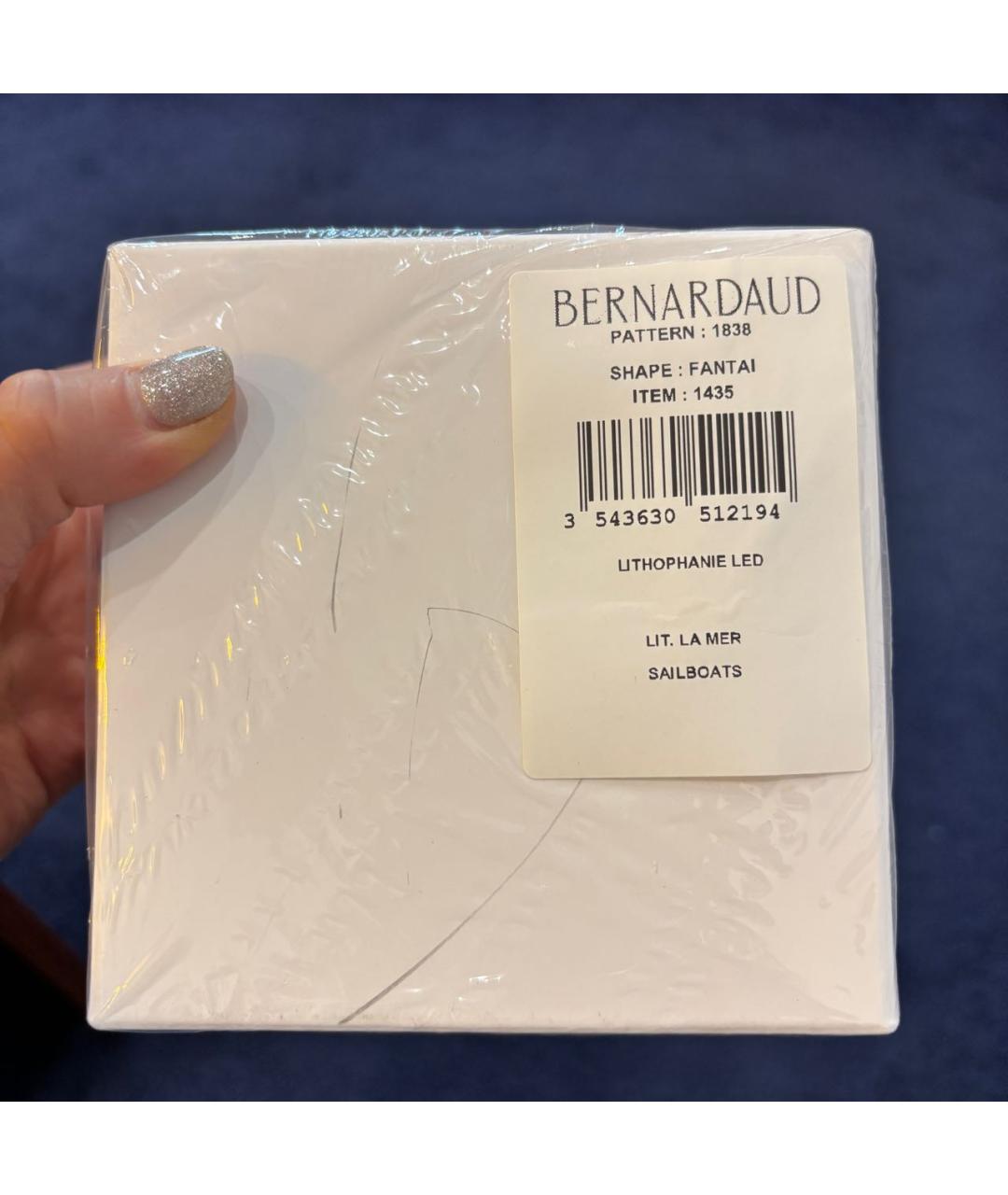 BERNARDAUD Белый подсвечник, фото 5