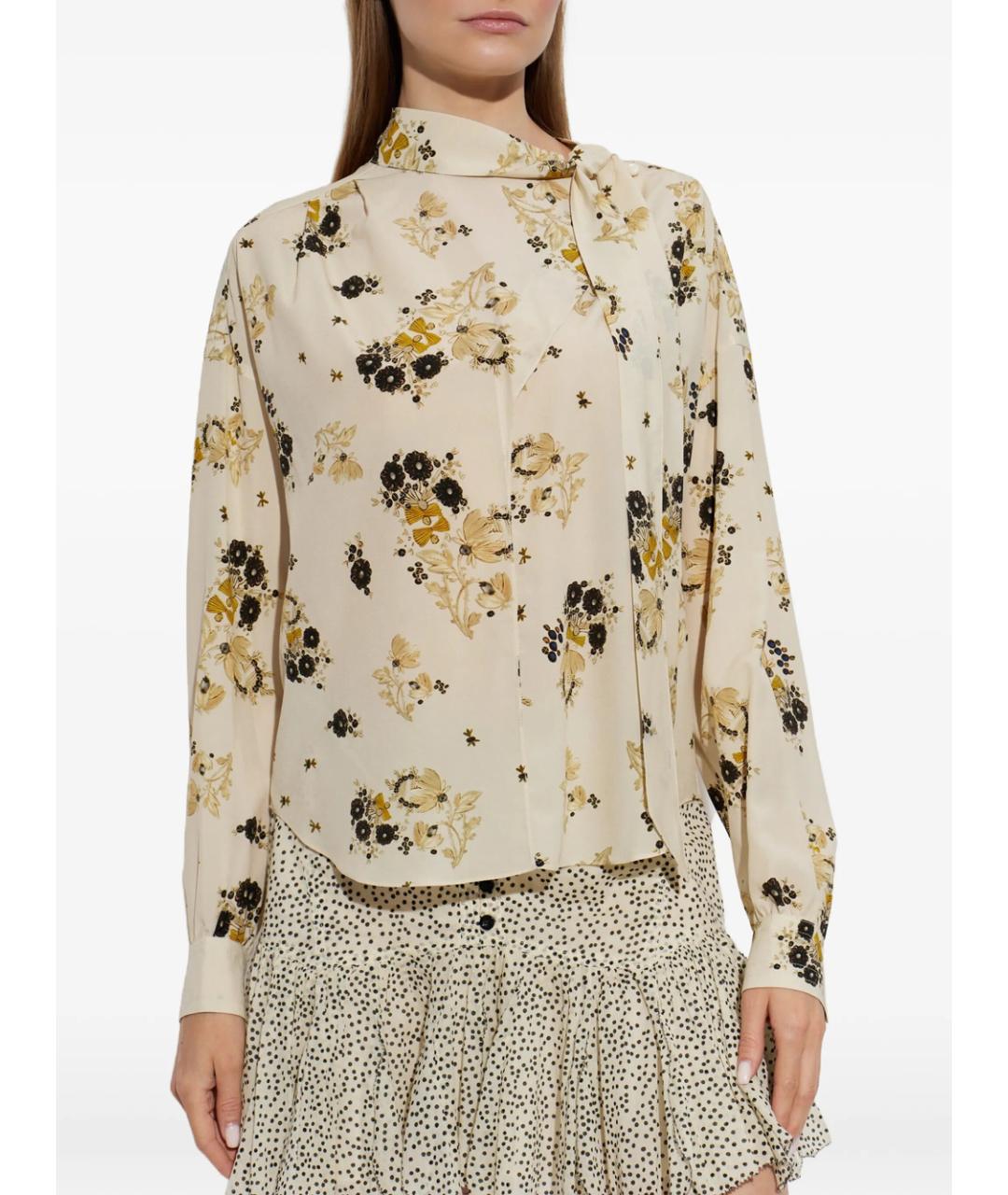 ISABEL MARANT Мульти шелковая блузы, фото 4
