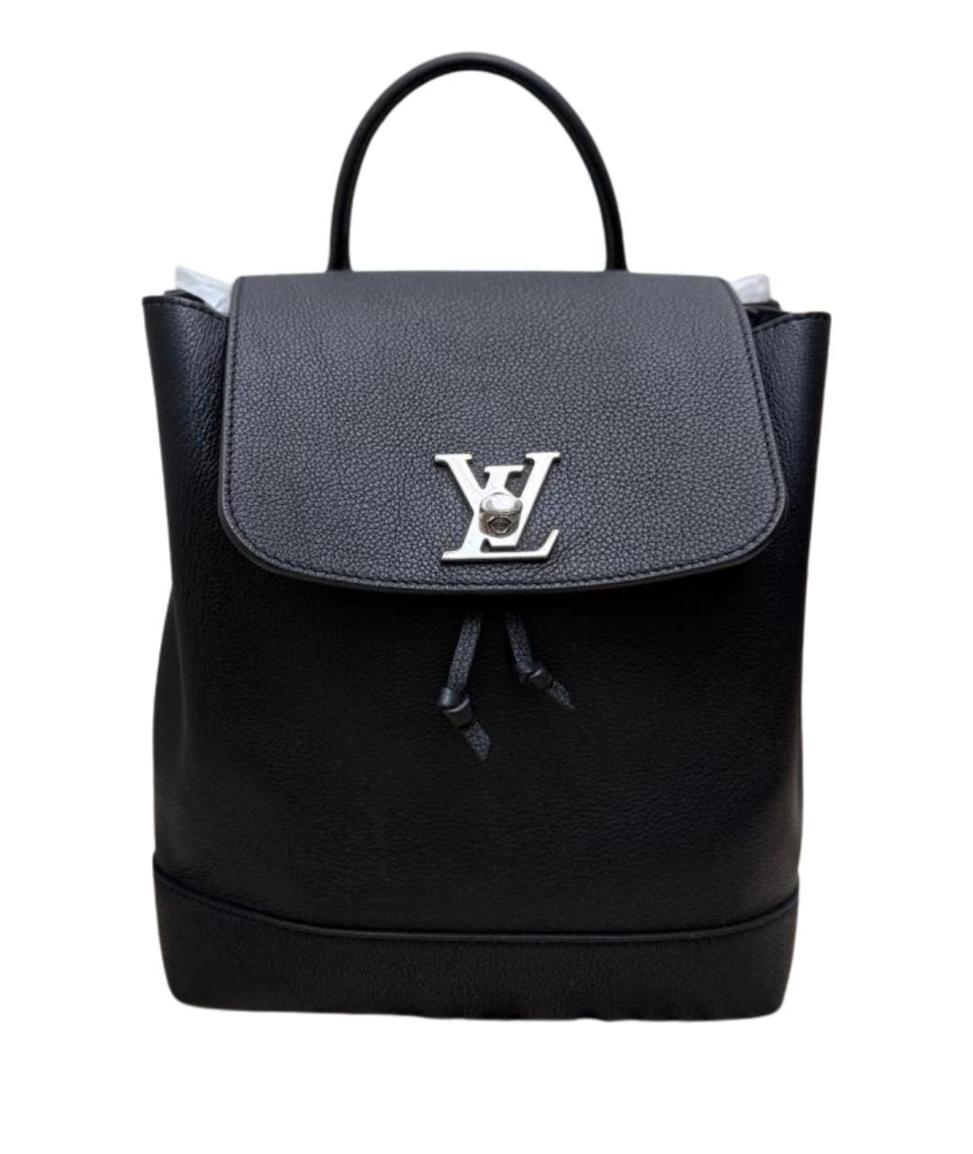 LOUIS VUITTON Черный кожаный рюкзак, фото 1