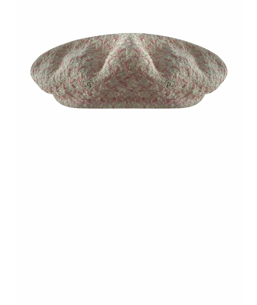 CHANEL Розовая хлопковая шляпа, фото 1