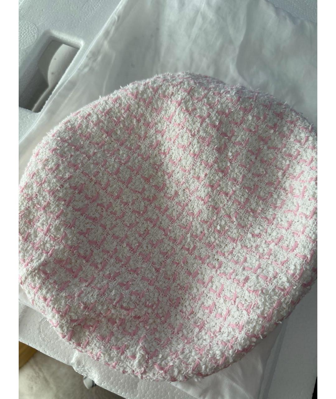 CHANEL Розовая хлопковая шляпа, фото 2