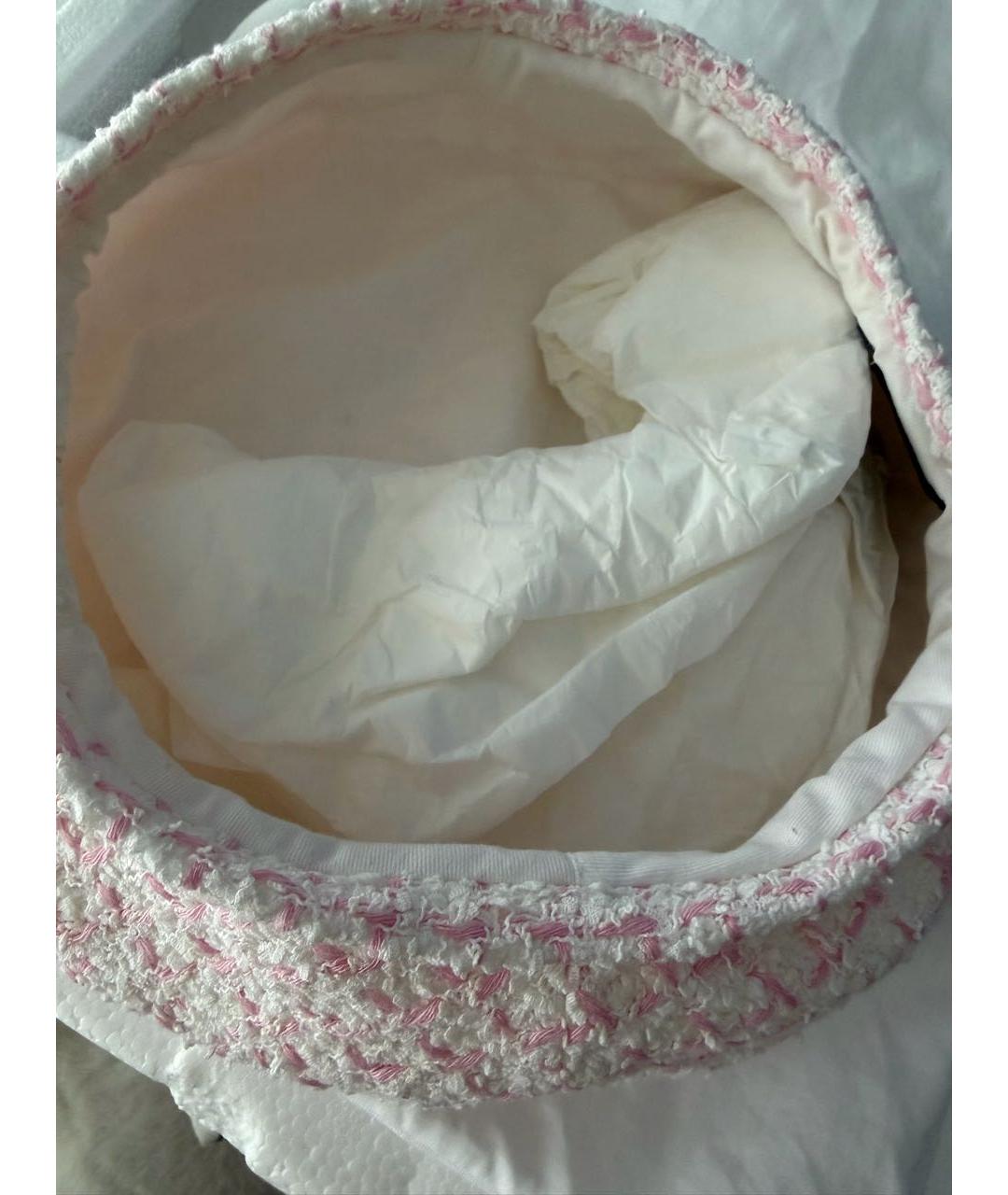 CHANEL Розовая хлопковая шляпа, фото 3