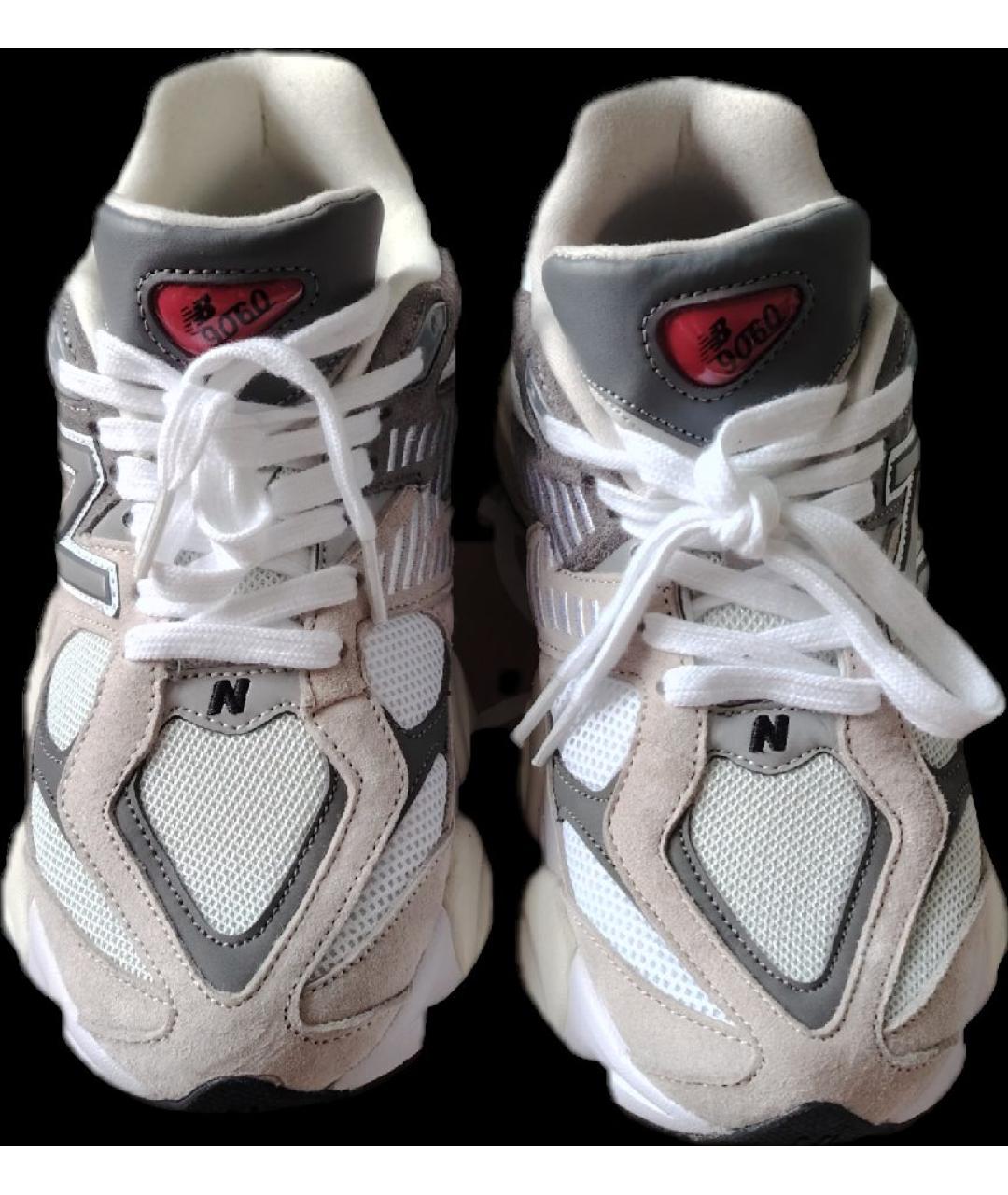 NEW BALANCE Бежевые текстильные кроссовки, фото 2