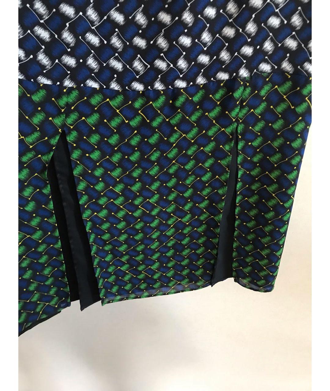 KENZO Мульти полиэстеровая юбка макси, фото 3