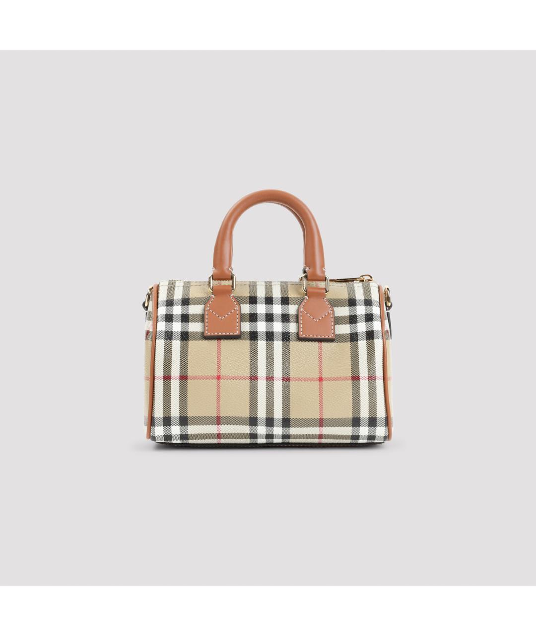 BURBERRY Бежевая канва сумка тоут, фото 3