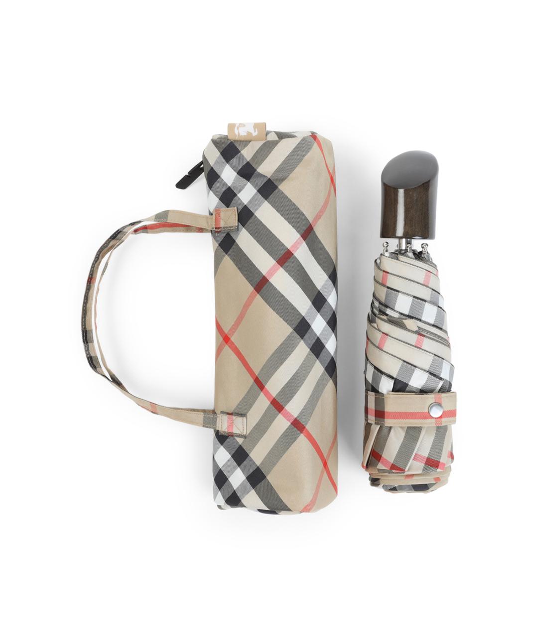 BURBERRY Бежевый зонт, фото 1