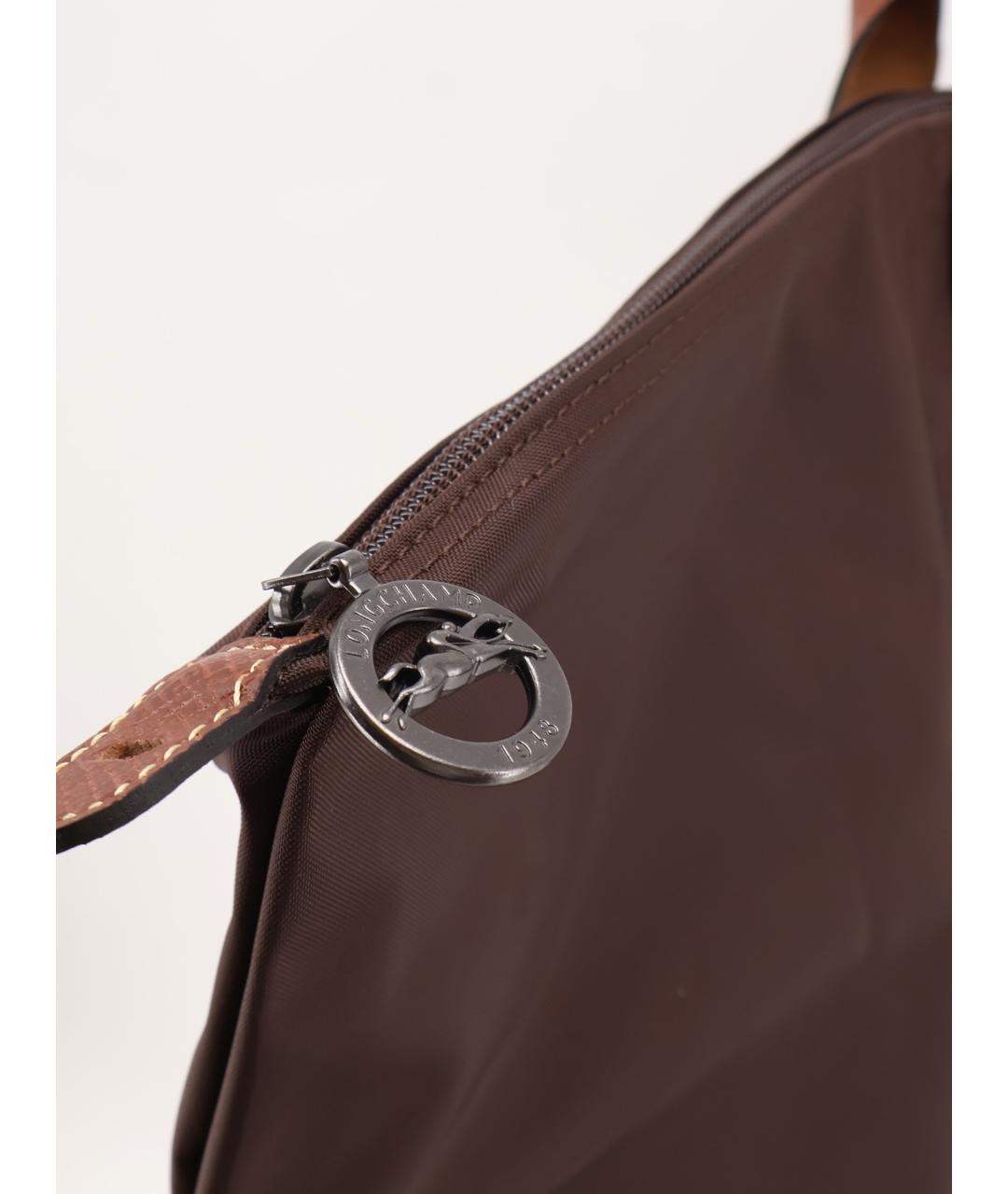 LONGCHAMP Коричневая сумка тоут, фото 5