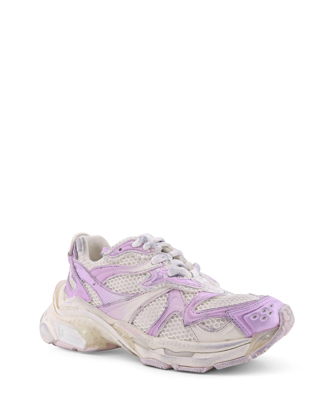 BALENCIAGA Розовые синтетические кроссовки, фото 2