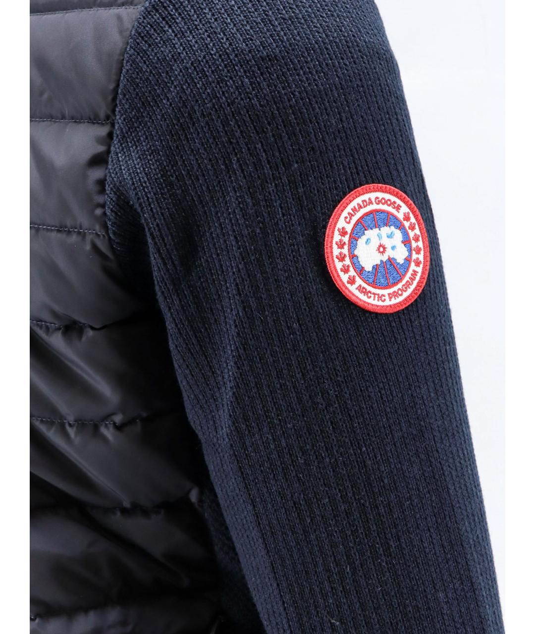 CANADA GOOSE Синяя шерстяная куртка, фото 3