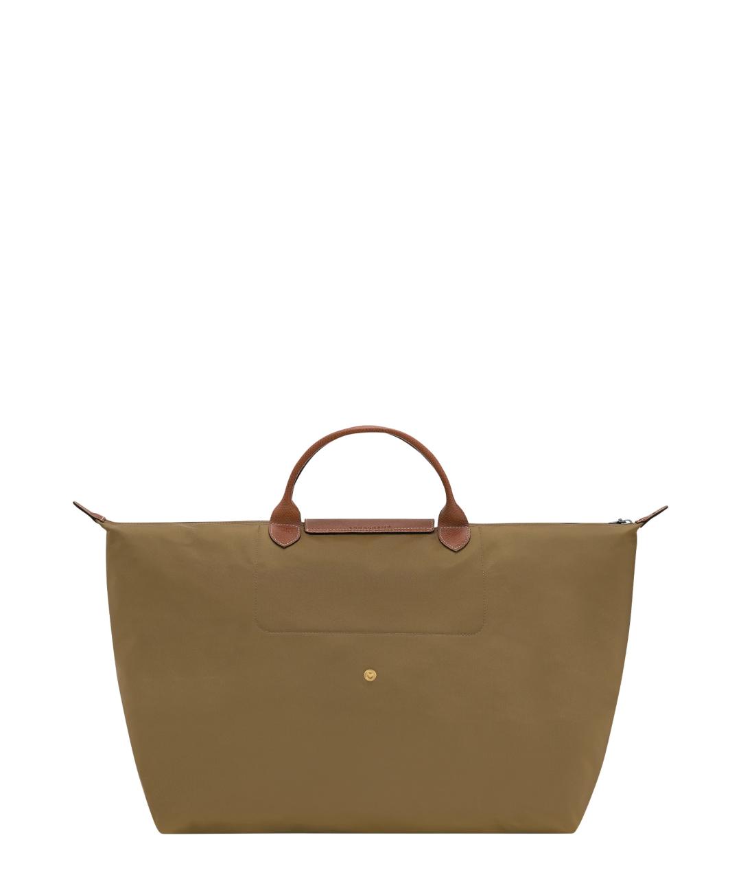 LONGCHAMP Хаки синтетическая сумка тоут, фото 2