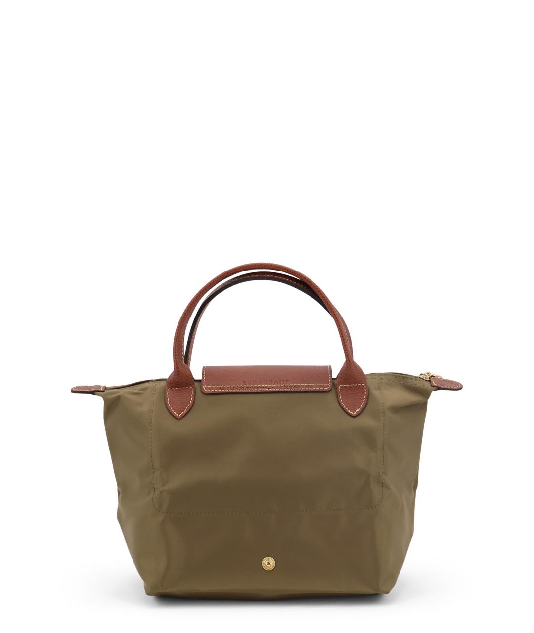 LONGCHAMP Хаки синтетическая сумка тоут, фото 2