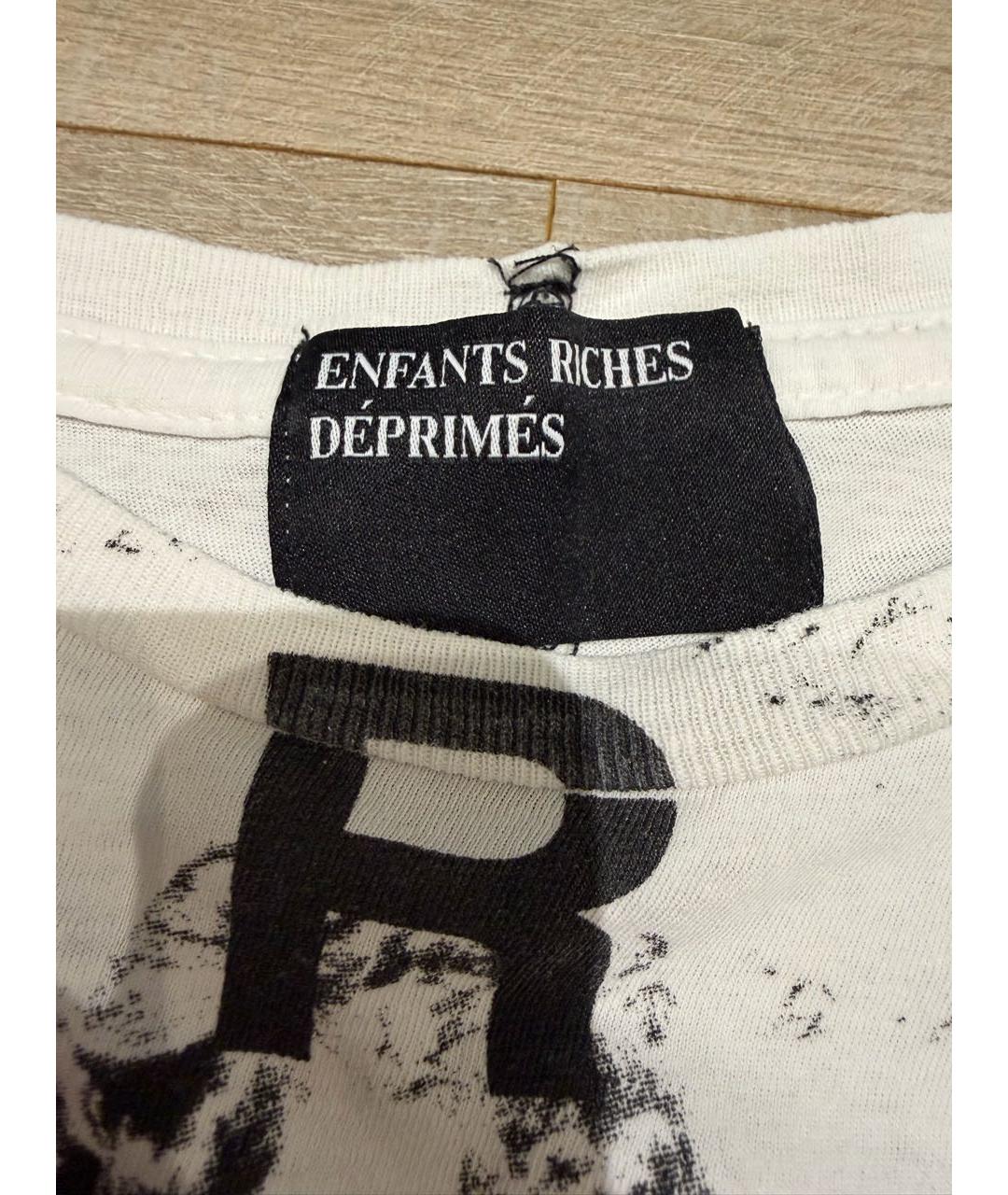 Enfants Riches Déprimés Белая хлопковая футболка, фото 4