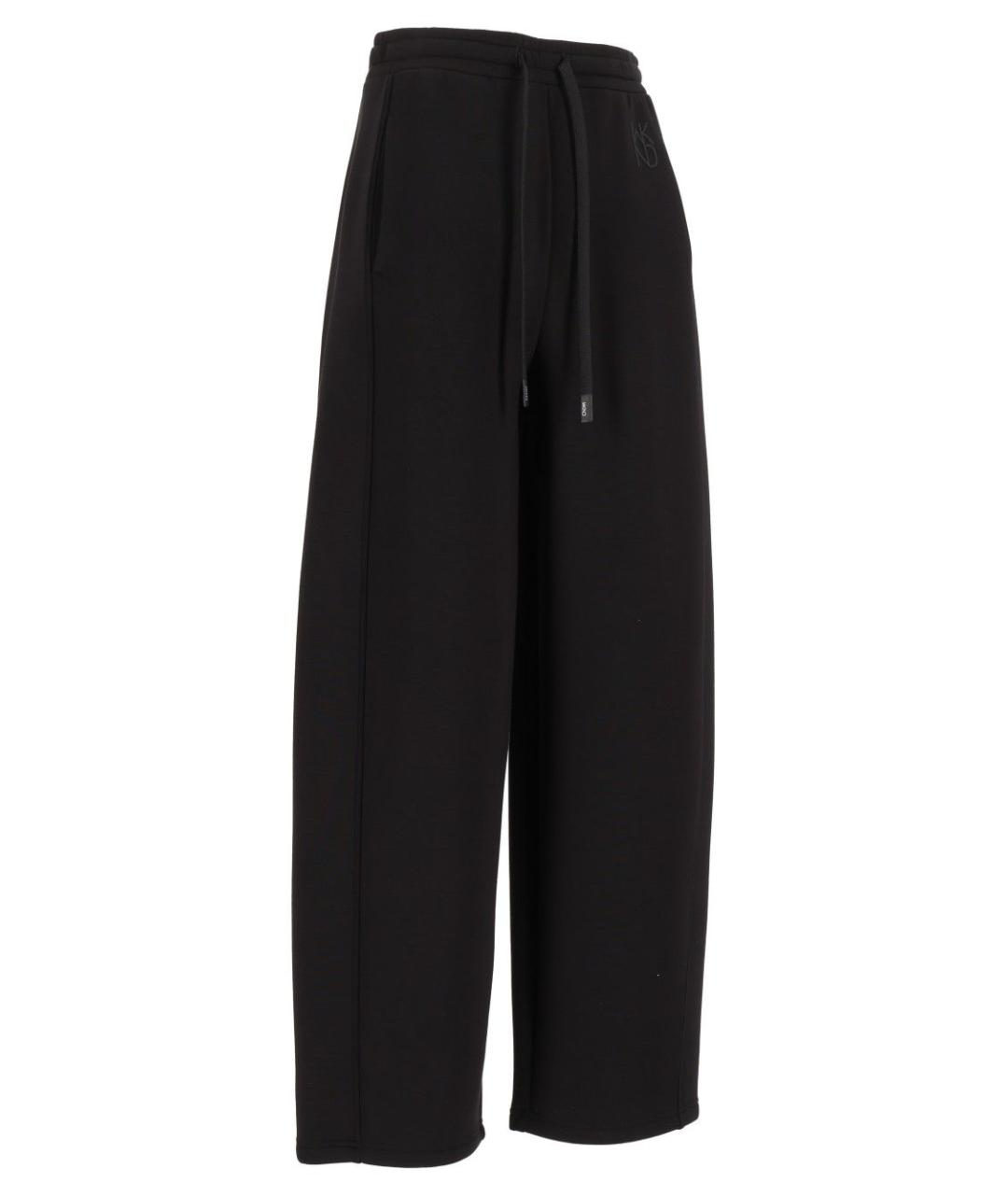 WEEKEND MAX MARA Черные спортивные брюки и шорты, фото 3