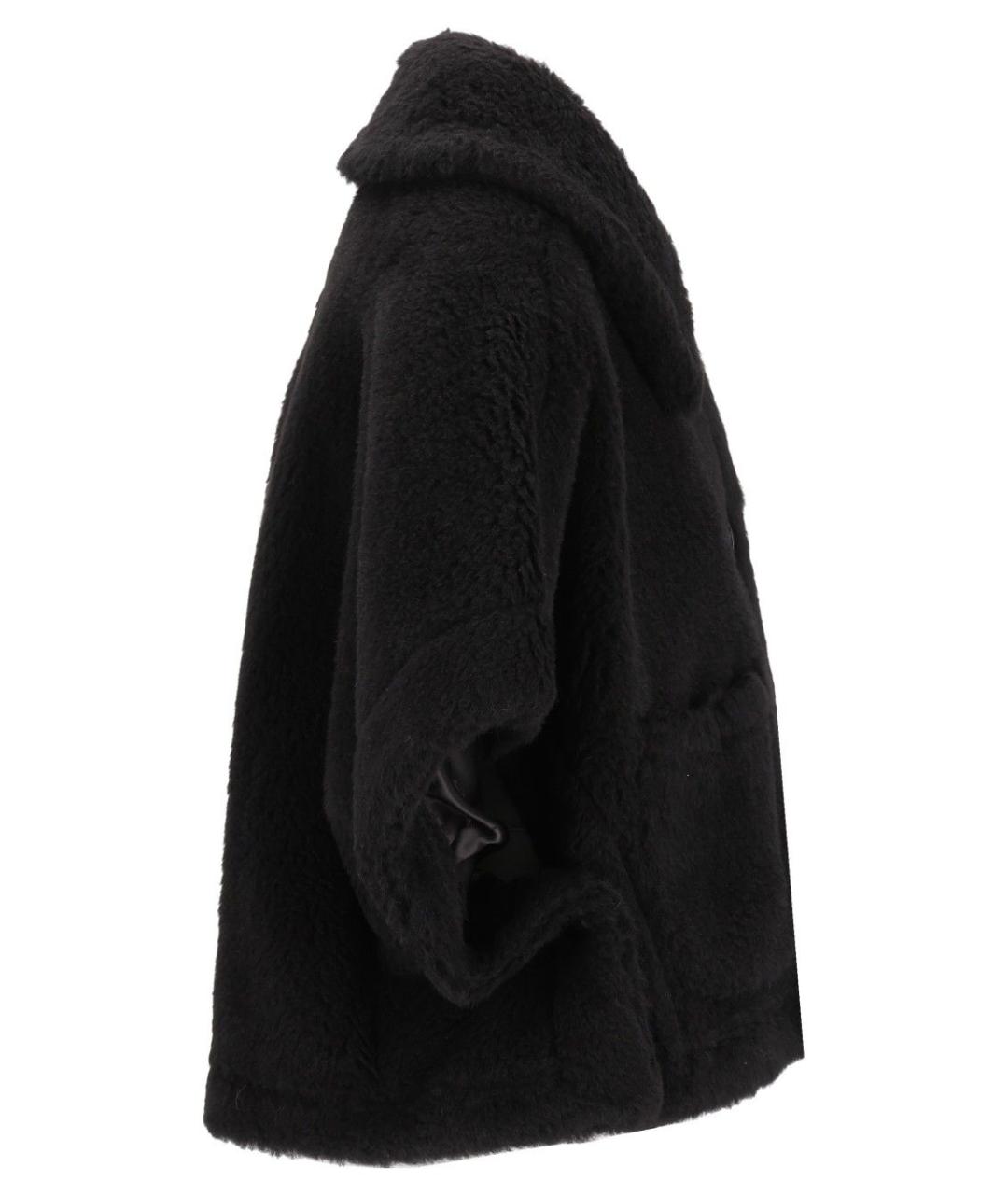 MAX MARA Черное шерстяное пальто, фото 3