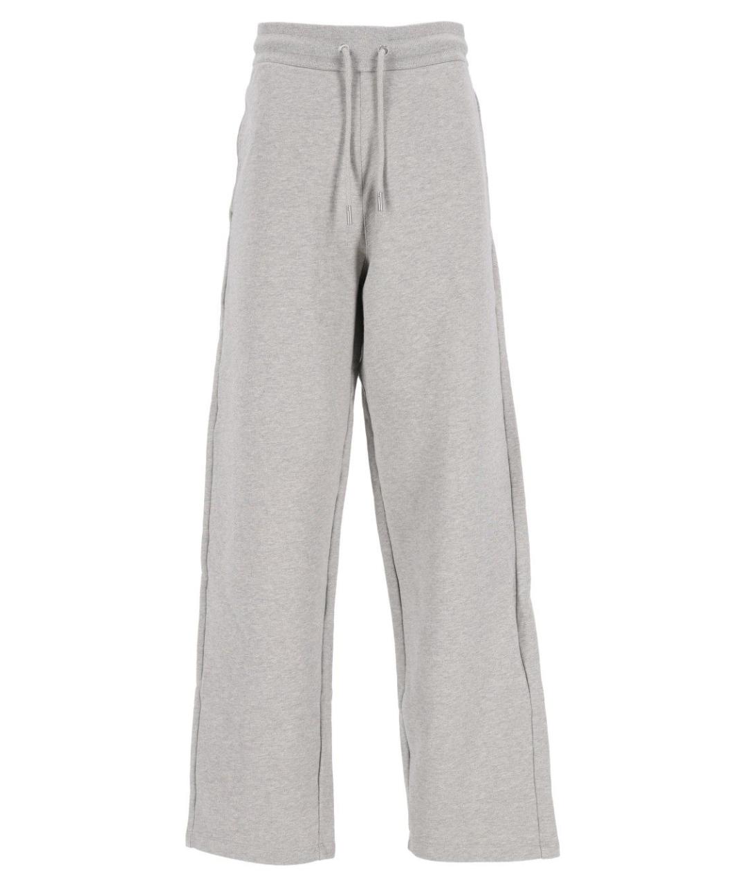 Ami Paris Серые хлопковые спортивные брюки и шорты, фото 1
