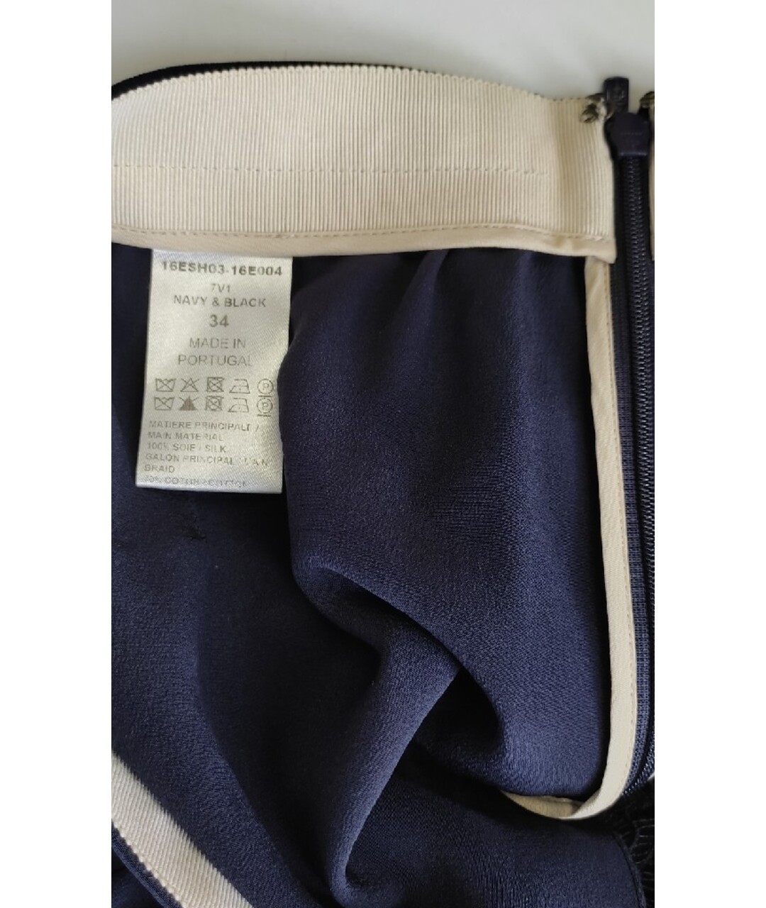 CHLOE Синие шелковые шорты, фото 5