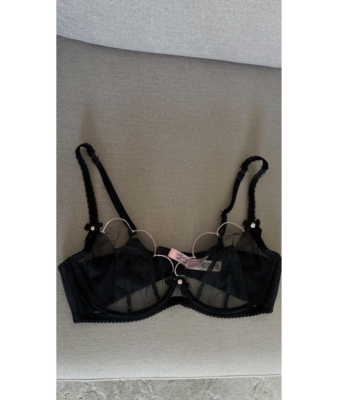 AGENT PROVOCATEUR Черный бюстгалтеры, фото 3