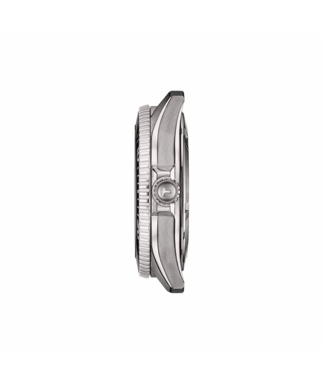 TISSOT Черные стальные часы, фото 3