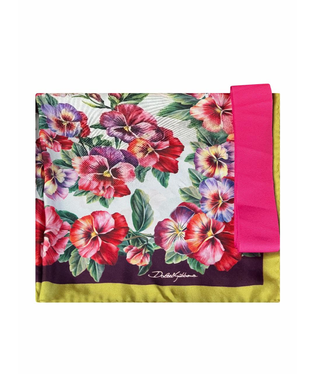 DOLCE&GABBANA Фуксия повязка на голову, фото 1