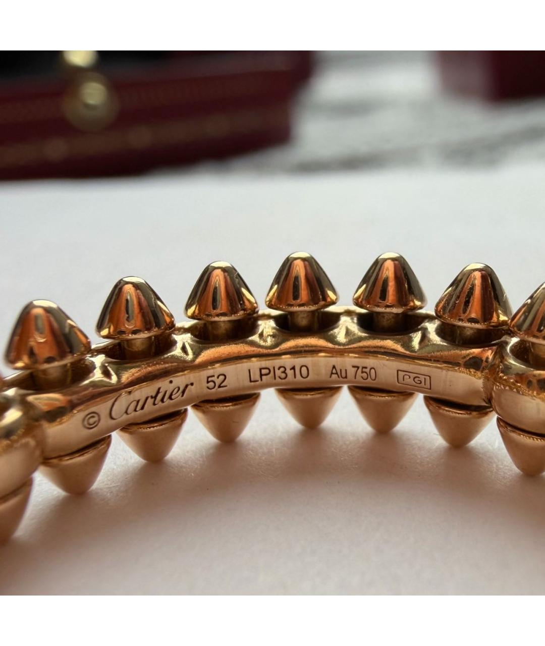 CARTIER Золотое кольцо из розового золота, фото 8