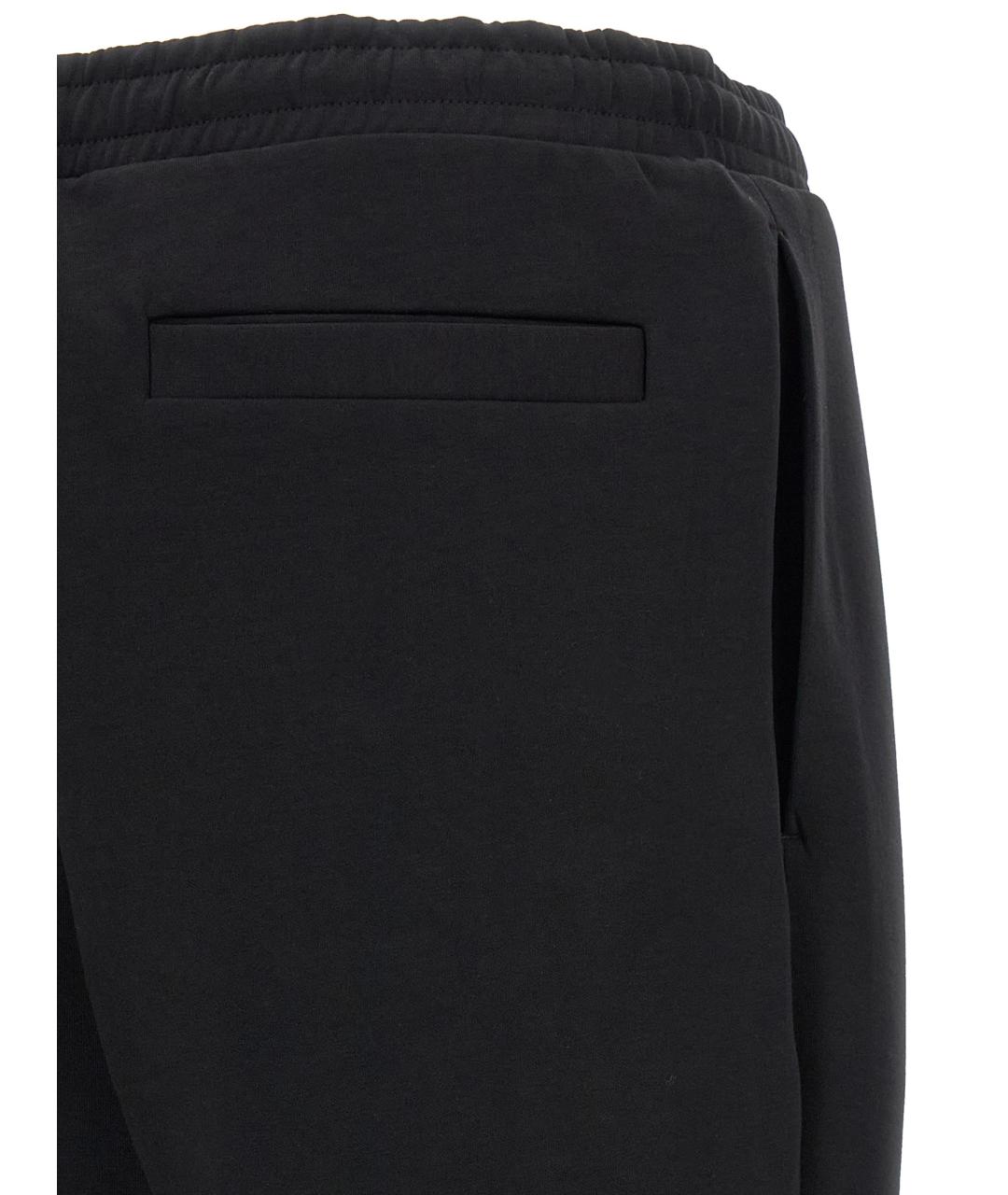 HUGO BOSS Черные хлопковые повседневные брюки, фото 4