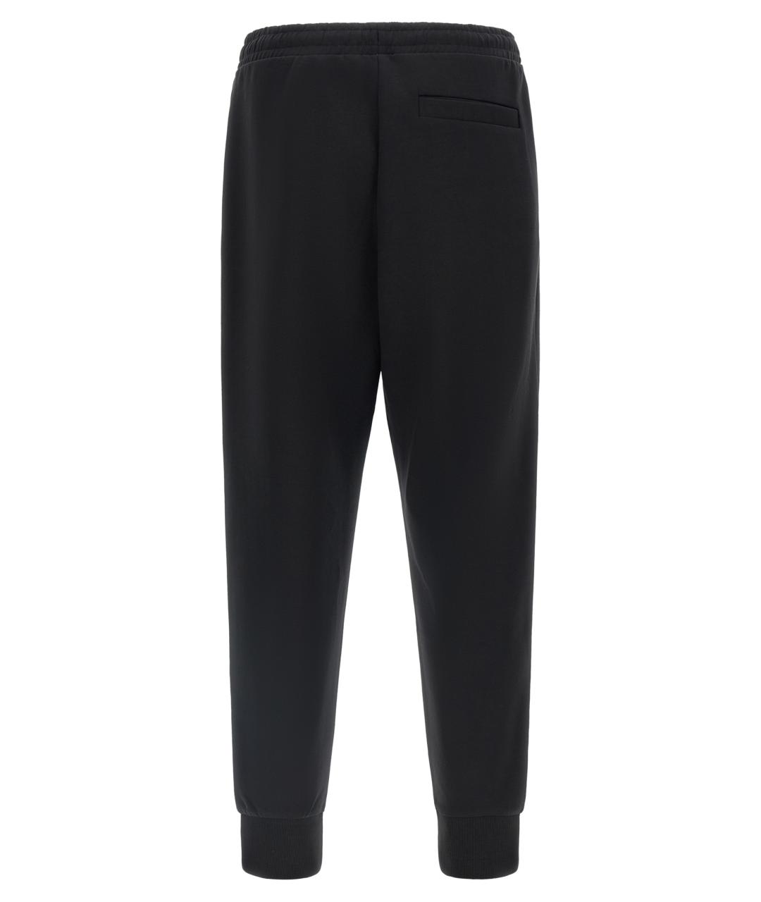 HUGO BOSS Черные хлопковые повседневные брюки, фото 2