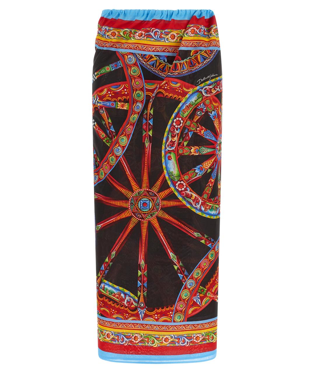 DOLCE&GABBANA Мульти хлопковое парео, фото 1
