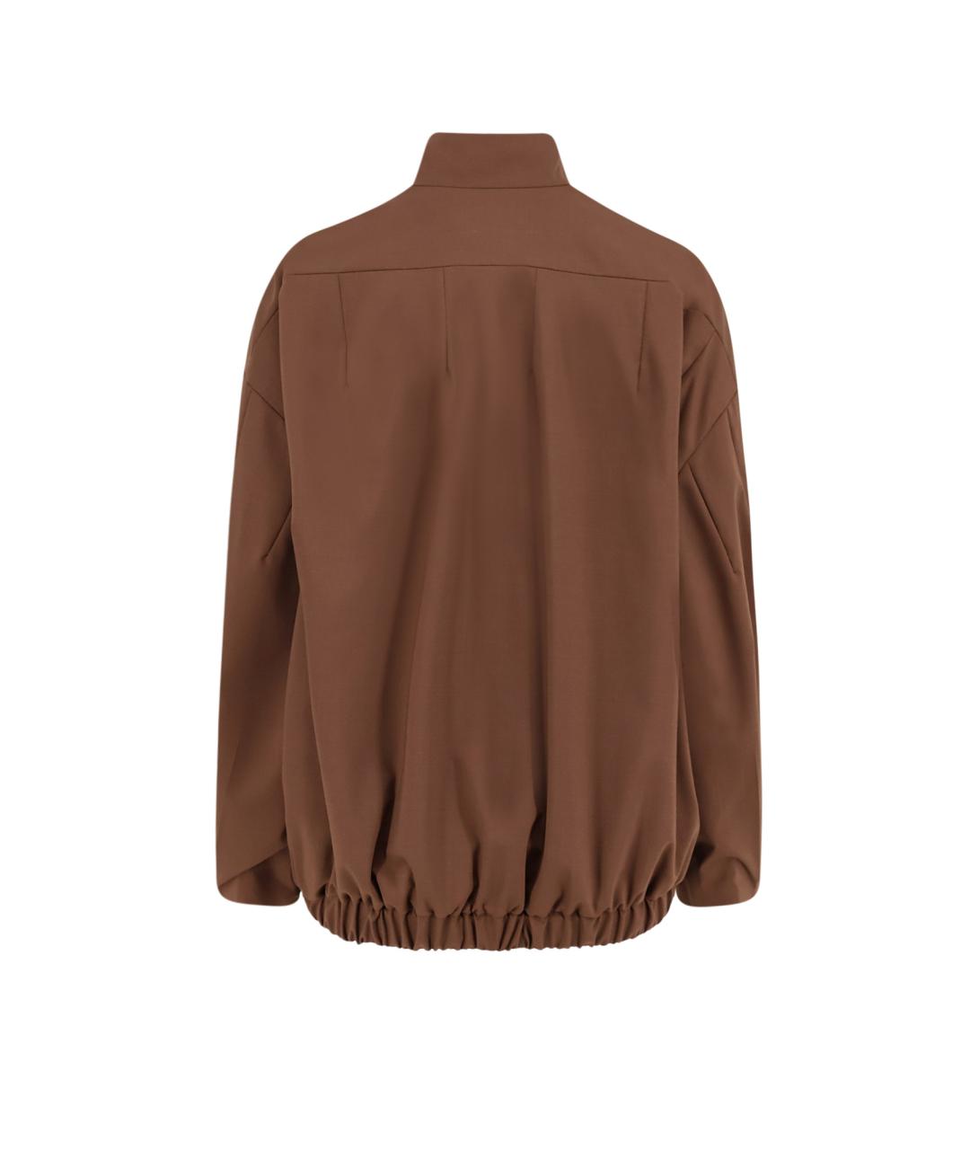 HEVO Коричневая полиэстеровая куртка, фото 2