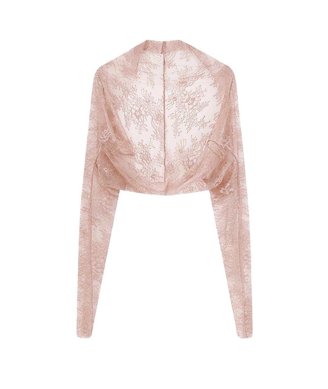 ALBERTA FERRETTI Розовая полиамидовая блузы, фото 1