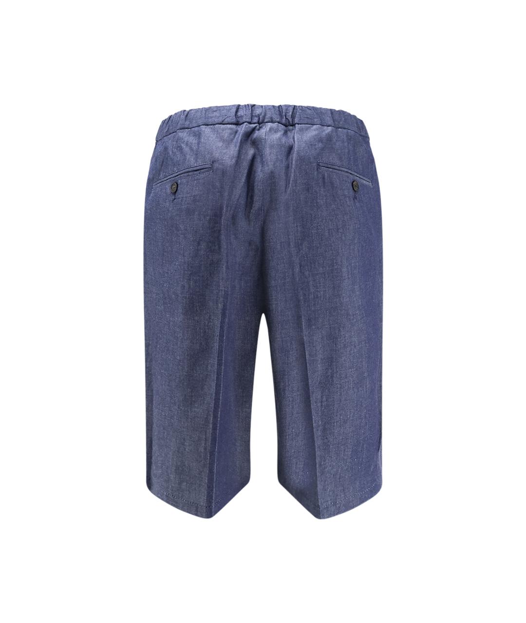 HEVO Синие хлопковые шорты, фото 2