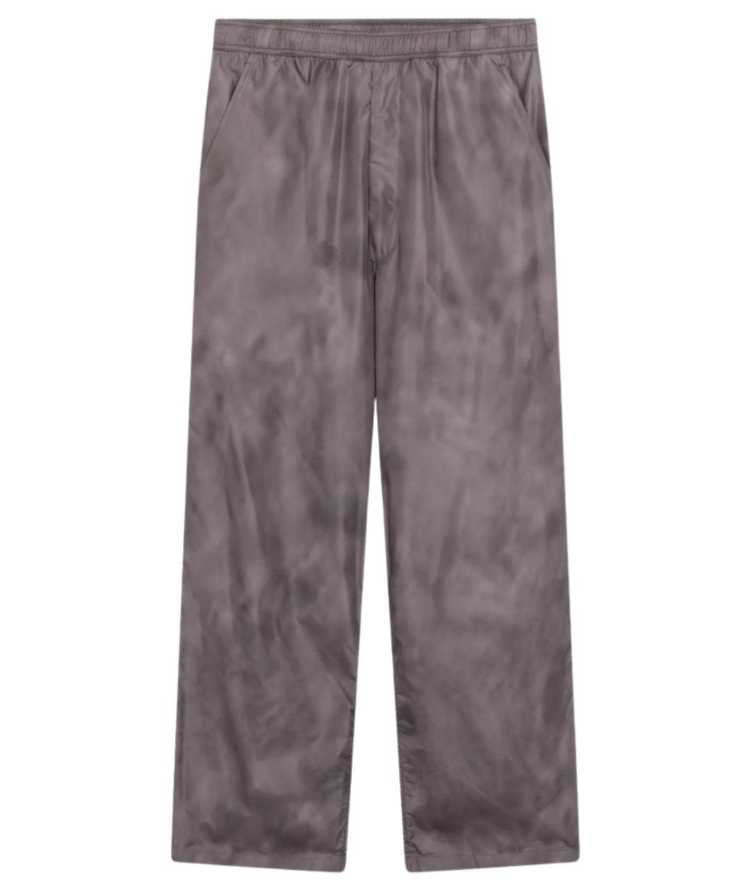 MM6 MAISON MARGIELA Мульти полиэстеровые повседневные брюки, фото 1