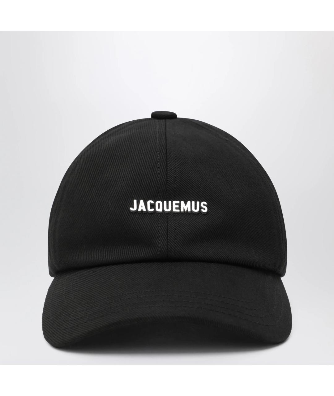 JACQUEMUS Черная хлопковая кепка/бейсболка, фото 3