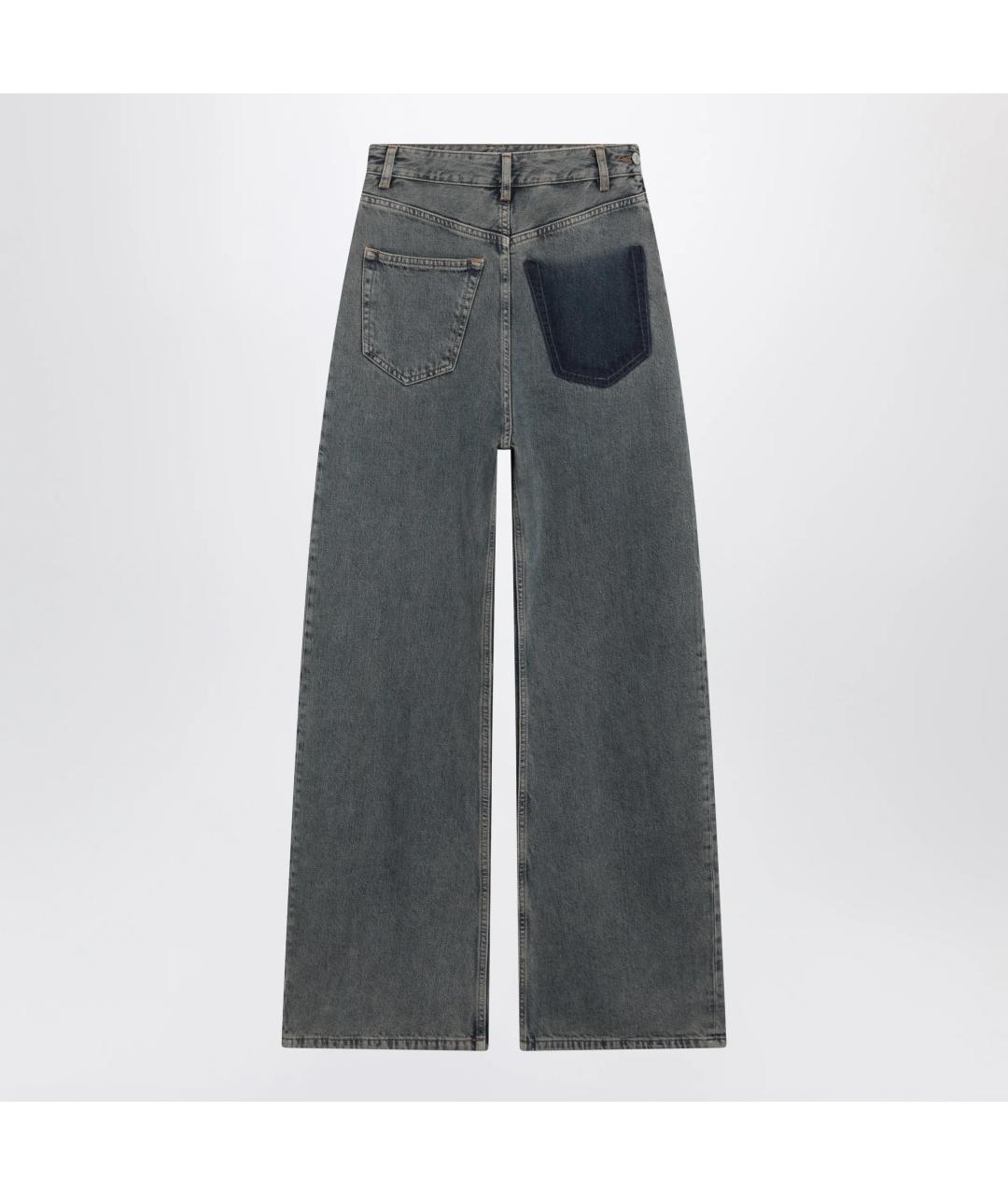 MM6 MAISON MARGIELA Мульти хлопковые прямые джинсы, фото 3