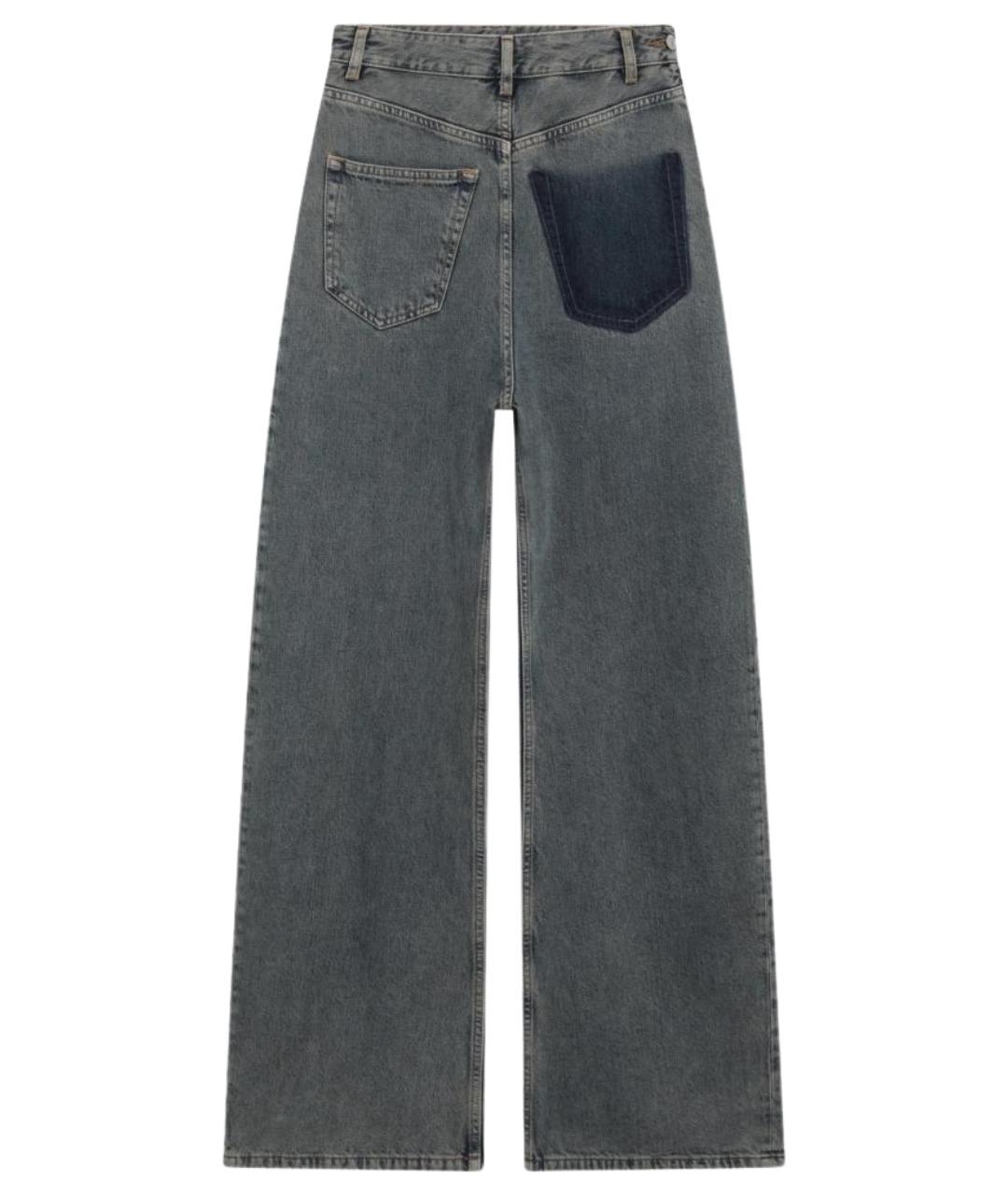 MM6 MAISON MARGIELA Мульти хлопковые прямые джинсы, фото 1