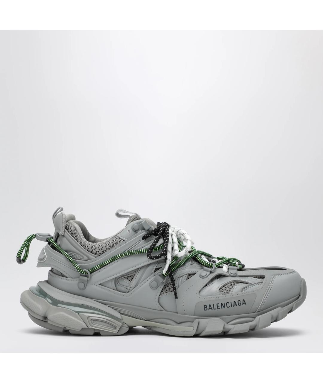 BALENCIAGA Серые синтетические туфли, фото 3