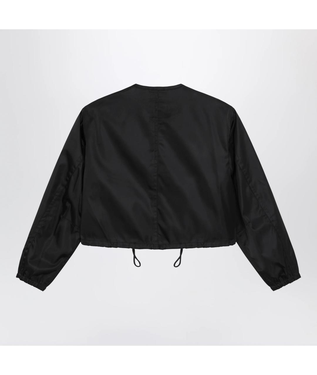 PRADA Черная нейлоновая куртка, фото 2