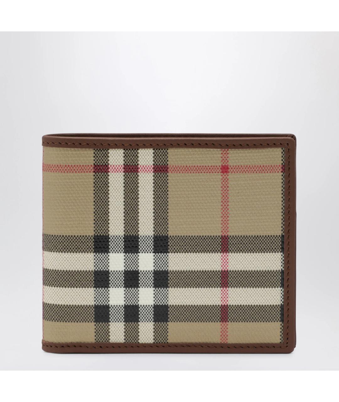 BURBERRY Бежевый кошелек, фото 3
