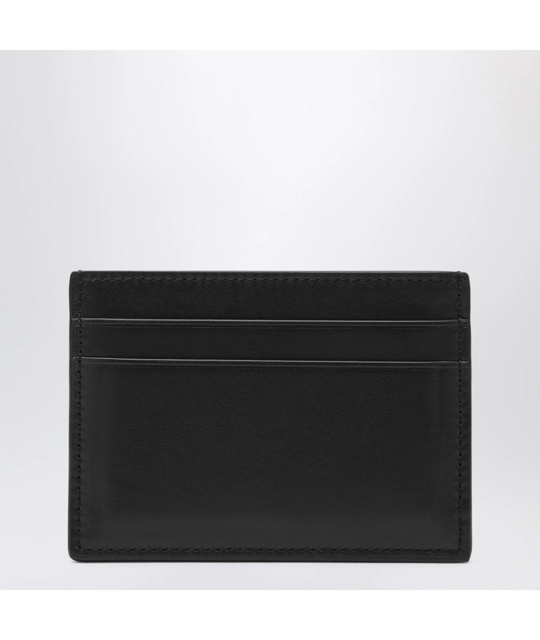 LOEWE Черный кожаный кардхолдер, фото 2