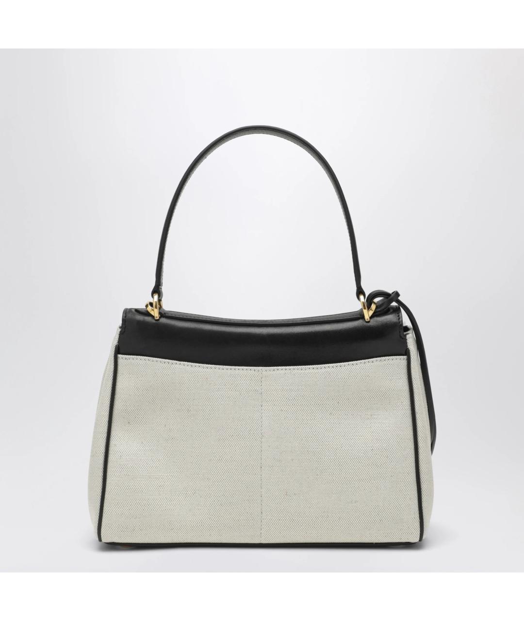 BALENCIAGA Бежевая тканевая сумка тоут, фото 2