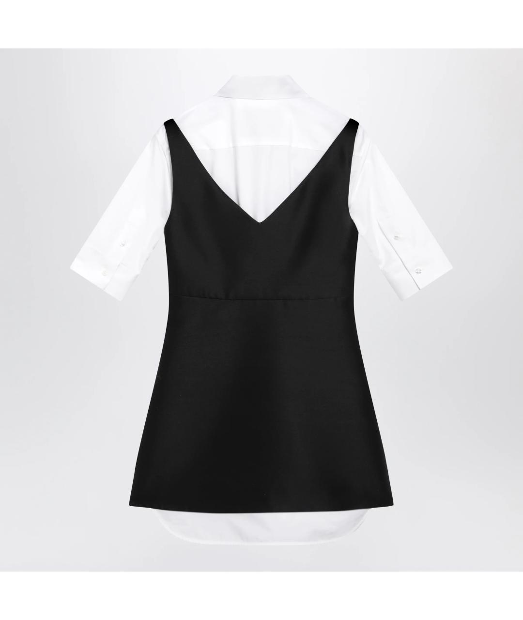 BALENCIAGA Черное шерстяное платье, фото 2