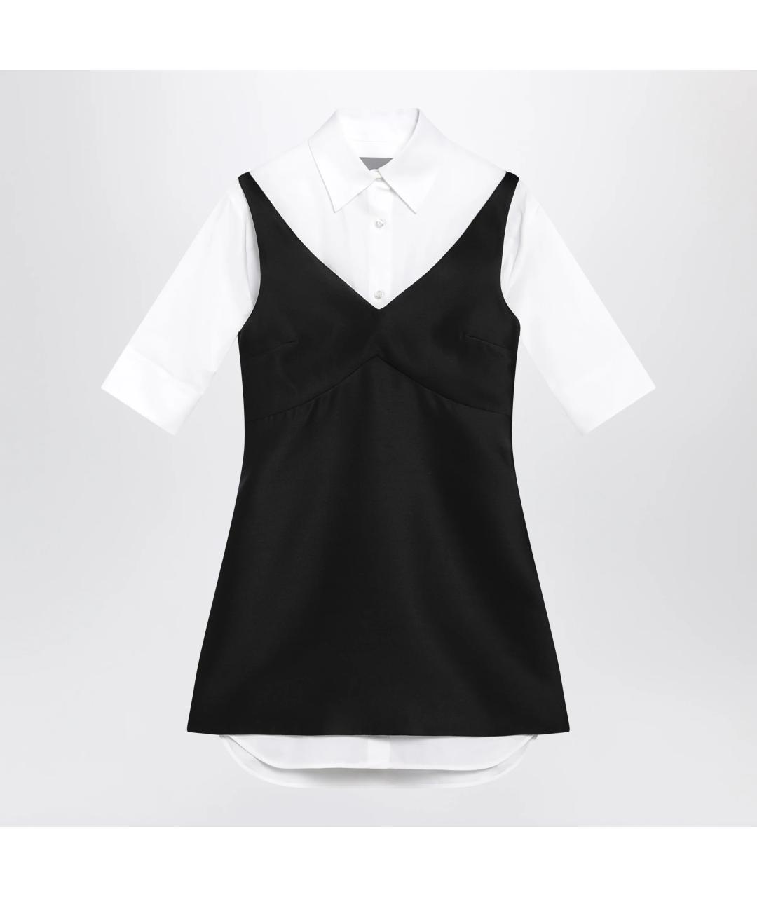BALENCIAGA Черное шерстяное платье, фото 3