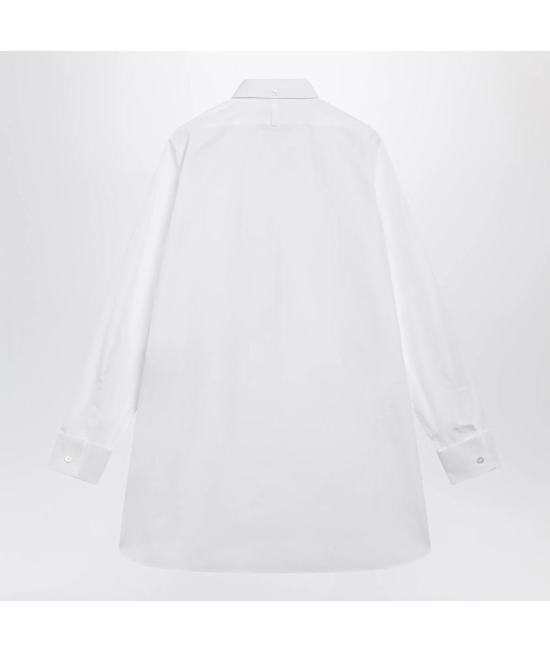 MAISON MARGIELA Белая хлопковая рубашка, фото 2