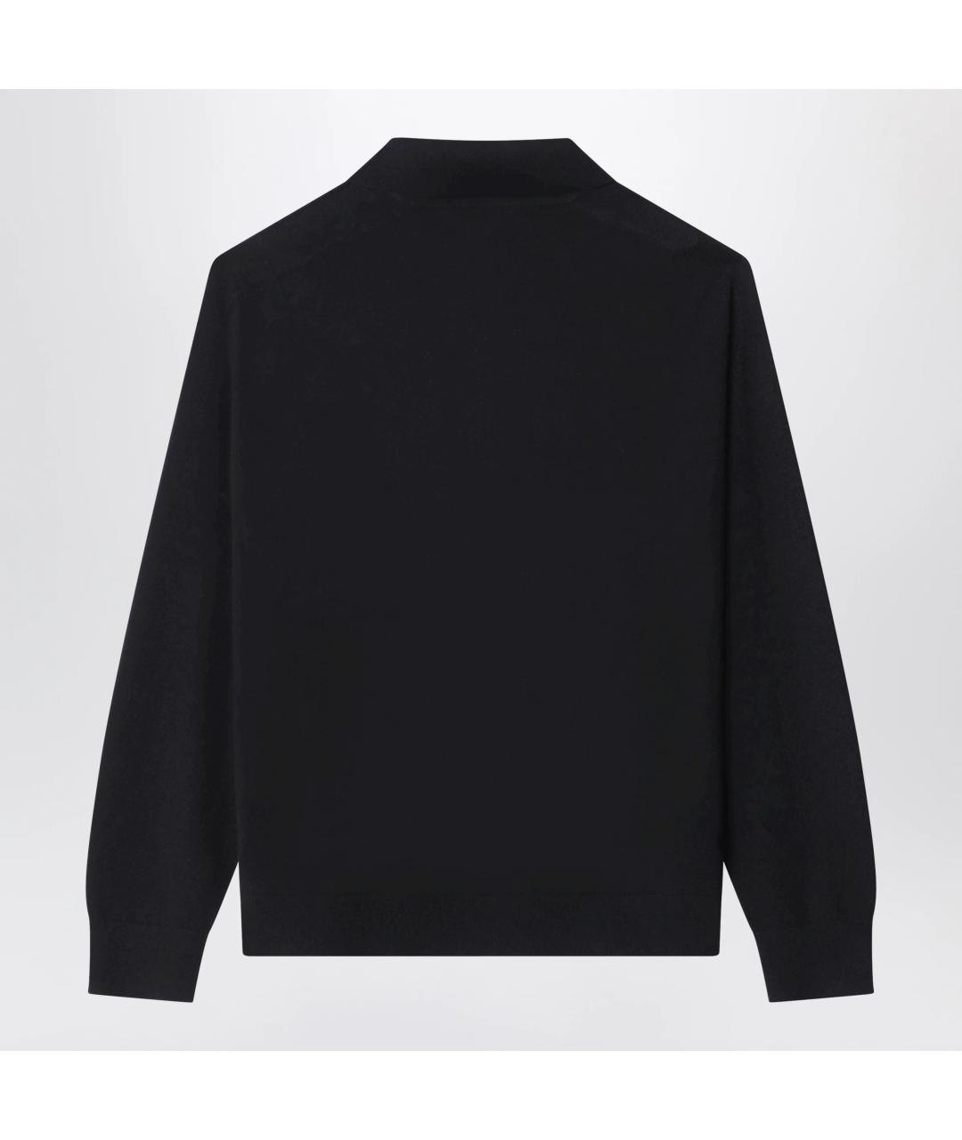 ACNE STUDIOS Черный шерстяной джемпер / свитер, фото 2