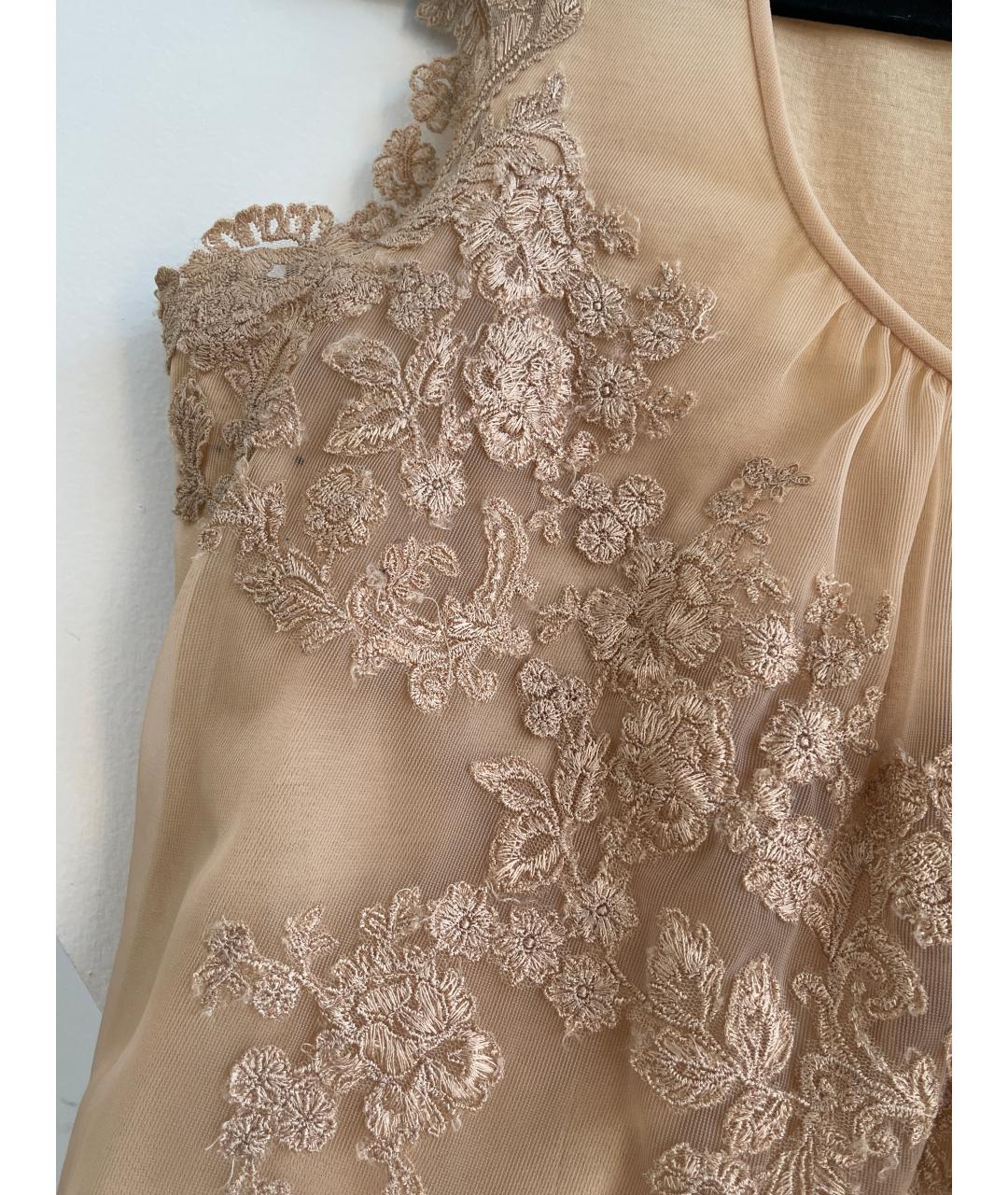 ERMANNO SCERVINO Бежевая блузы, фото 3